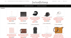 Desktop Screenshot of factualfictionpress.com